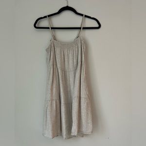 ABERCROMBIE MINI TRAPEZE TIERED DRESS